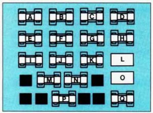 Buick Century - fuse box diagram - instrument panel